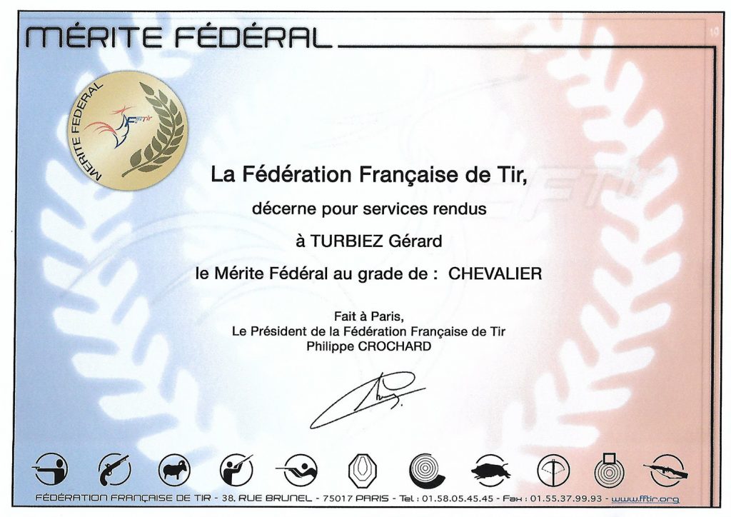 titre chevalier du Mérite Fédéral